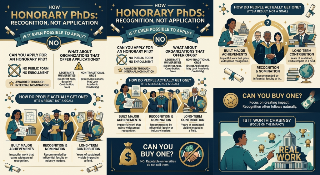 How to Get an Honorary PhD: Is It Even Possible to Apply?