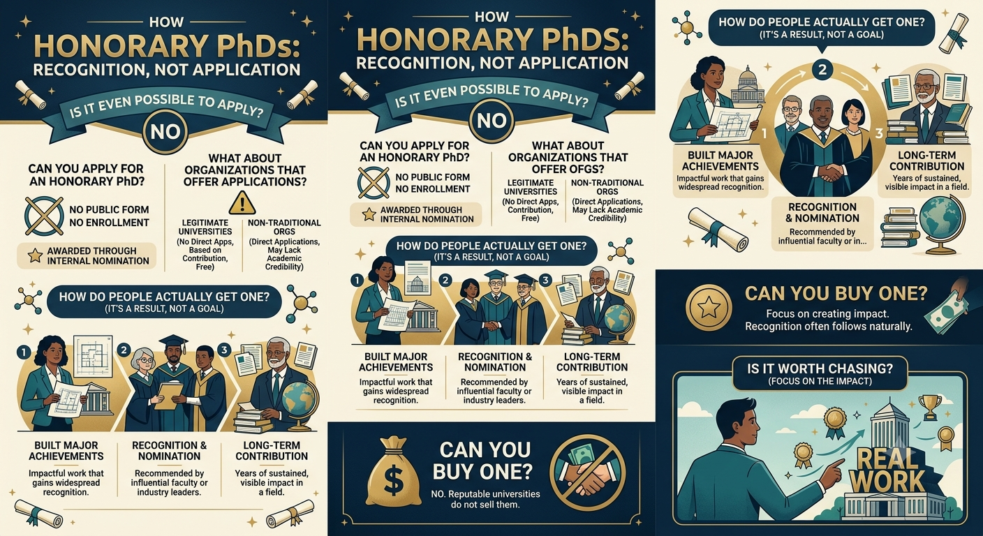 How to Get an Honorary PhD: Is It Even Possible to Apply?