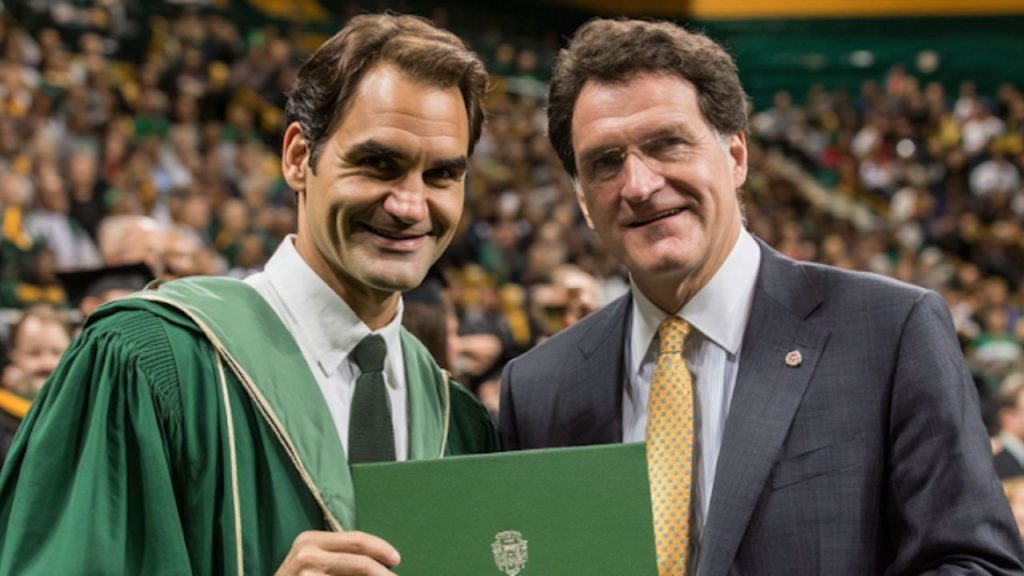 Roger Federer's Dartmouth Honorary Doctorate